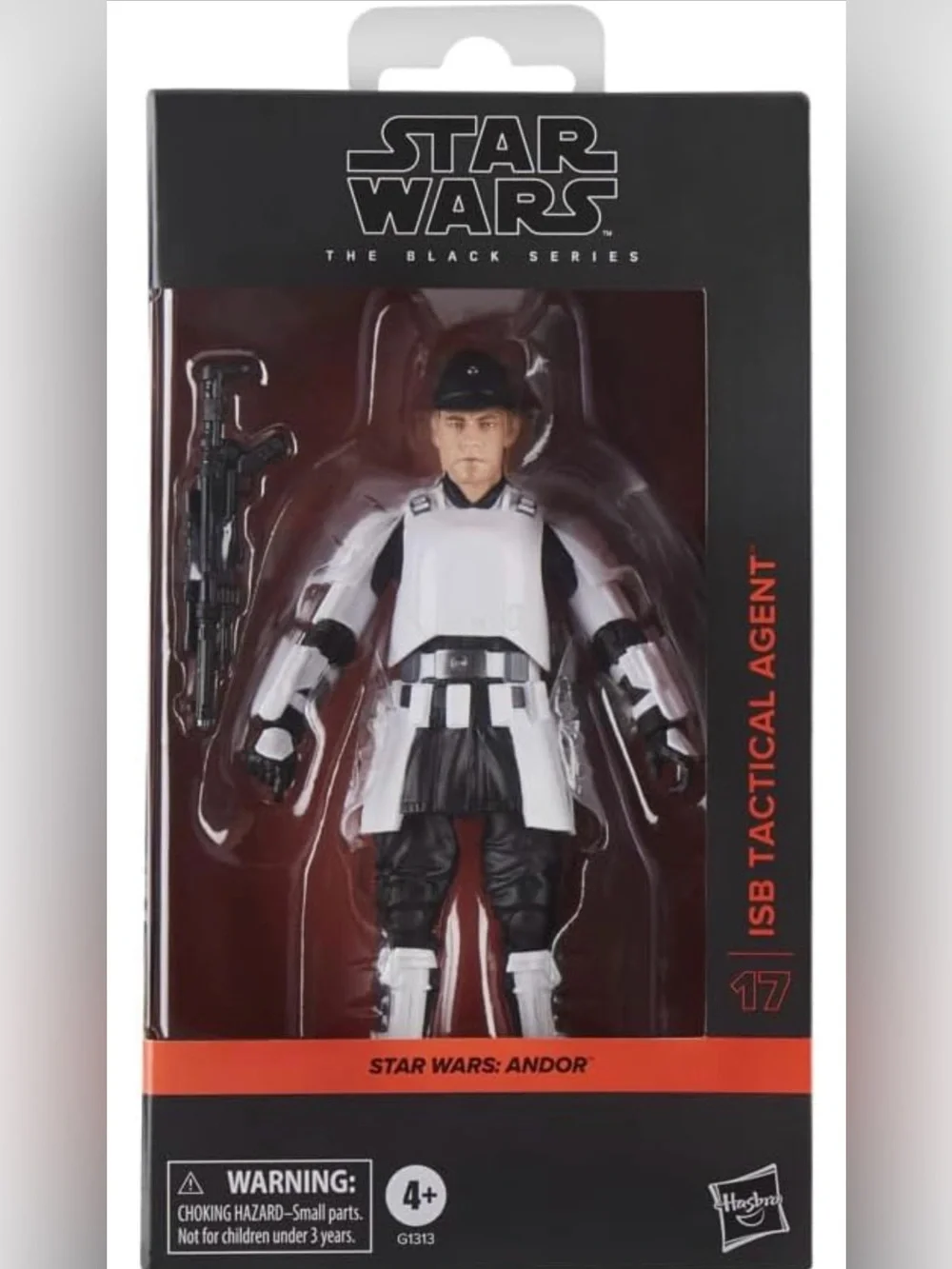 Star Wars The Black Series ISB Tactical Agent 6” Scale Action Figure New in Box
